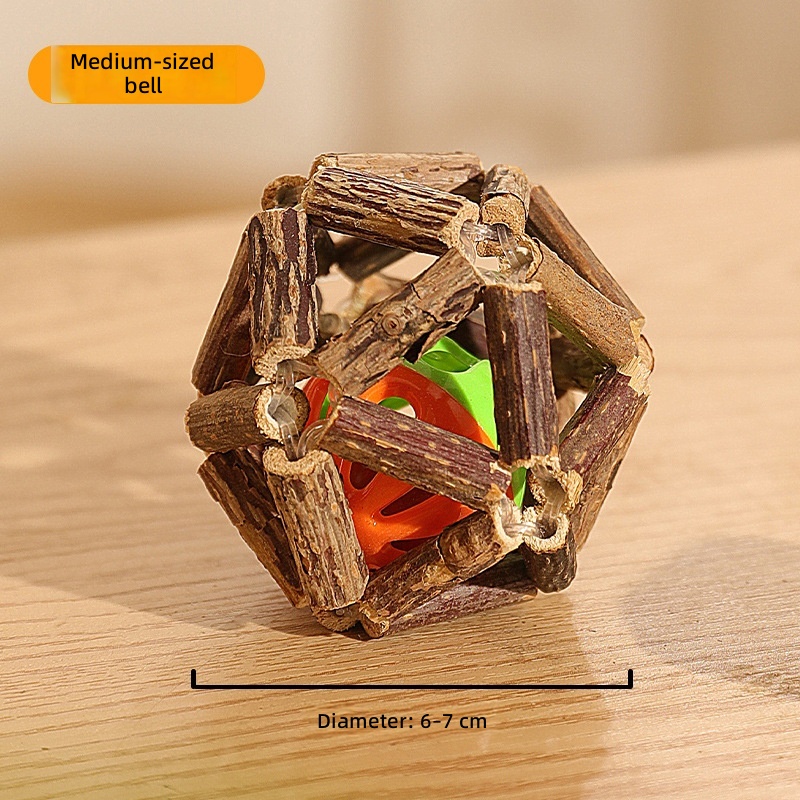 Popular Teething Cat Toy Catnip Ball Wood Polygonum Self-Pleasure Relief Bite-Resistant Kitten Teething Stick Cross-Border Wholesale - Image 19