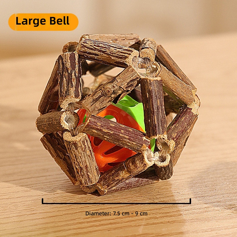 Popular Teething Cat Toy Catnip Ball Wood Polygonum Self-Pleasure Relief Bite-Resistant Kitten Teething Stick Cross-Border Wholesale - Image 10