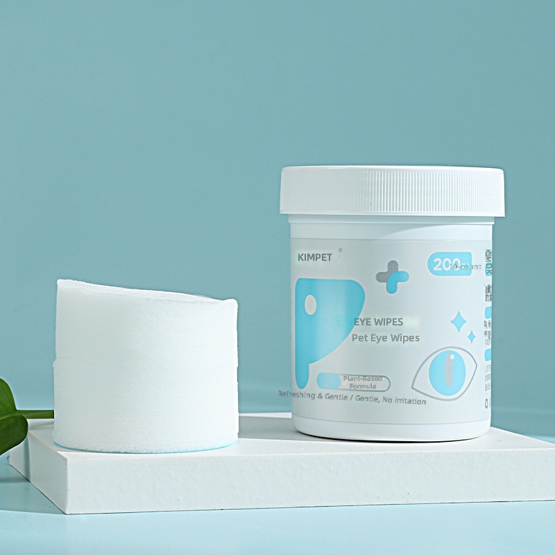 Pet Wipes 200 Pieces Filling Portable Cat and Dog Eye Cleaning Disposable Eye Stain Cleaning for Pets - Image 6