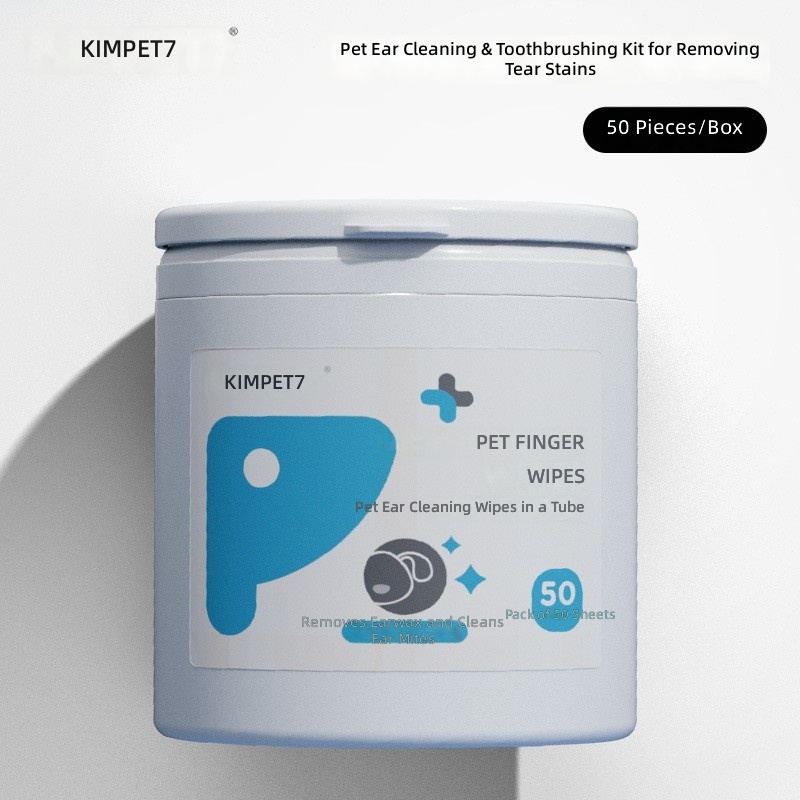 Pet Wipes 200 Pieces Filling Portable Cat and Dog Eye Cleaning Disposable Eye Stain Cleaning for Pets - Image 7