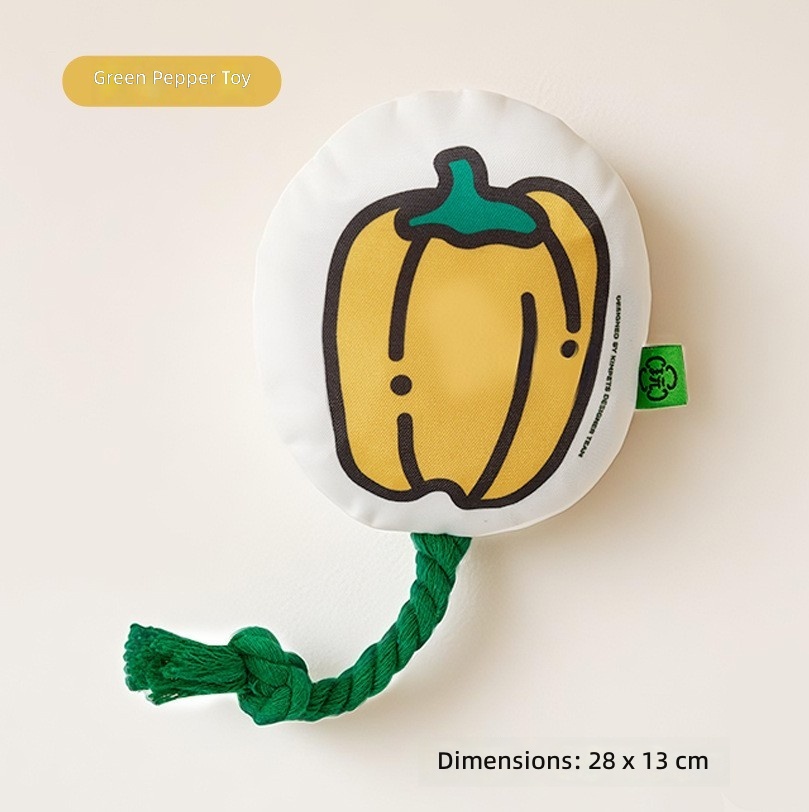 New Sounding Dog Toy Simulates Fat-Headed Fish, Grinds Teeth and Cleans Teeth, Self-Pleasure and Relieves Boredom, Cotton Rope Pet Toy Cross-Border Wholesale - Image 12