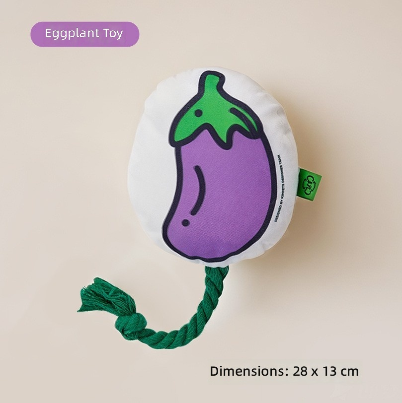 New Sounding Dog Toy Simulates Fat-Headed Fish, Grinds Teeth and Cleans Teeth, Self-Pleasure and Relieves Boredom, Cotton Rope Pet Toy Cross-Border Wholesale - Image 9