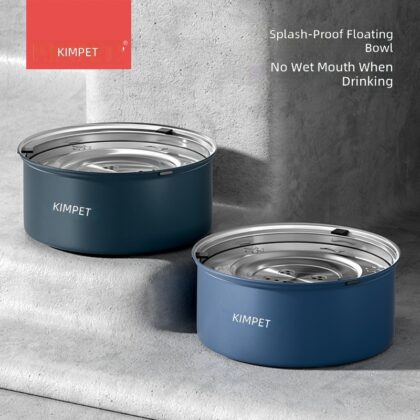 Stainless Steel Dog Bowl Dog Pot Anti-knock Dog Food Pot Large Capacity Dog Food Pot Dog Water Bowl Cat Bowl Cat Food Pet Bowl