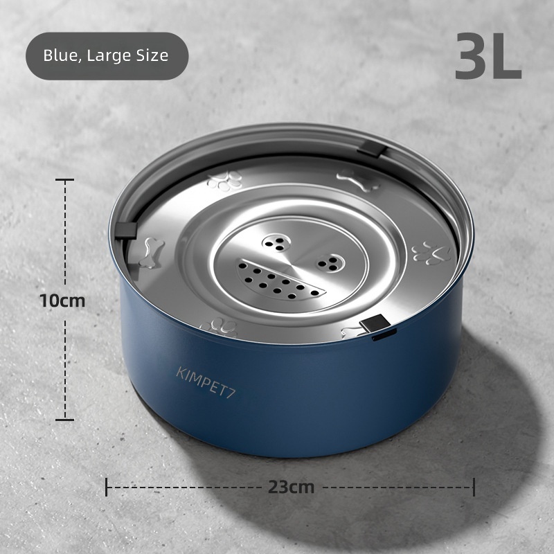 Stainless Steel Dog Bowl Dog Pot Anti-knock Dog Food Pot Large Capacity Dog Food Pot Dog Water Bowl Cat Bowl Cat Food Pet Bowl - Image 10