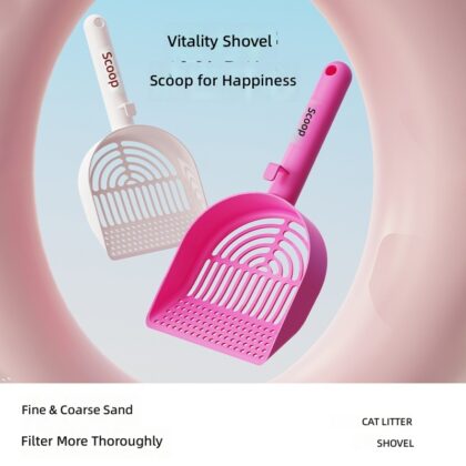 Cat Litter Scoop Tofu Bentonite Sand Special Cat Litter Mixed Plastic Cat Litter Scoop Fine Hole Large Mineral Sand Poop Scooping Tool