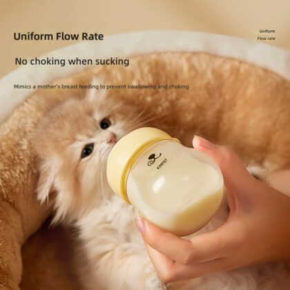 Pet Bottle Bite-resistant Choking-proof Soft Silicone Nipple Bite-resistant Bottle Wholesale