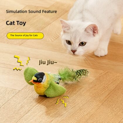 New cat toys sound feather bird kitten bite special toys from hi to relieve boredom funny cat stick supplies wholesale