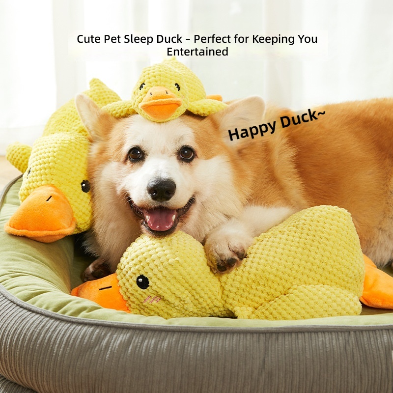 Dog Toys Can Make Sounds, Self-Pleasure, Pet Interactive Duck-Shaped Toys, Teeth Grinding and Boredom Relief, Ready-Made Cross-Border Wholesale - Image 3