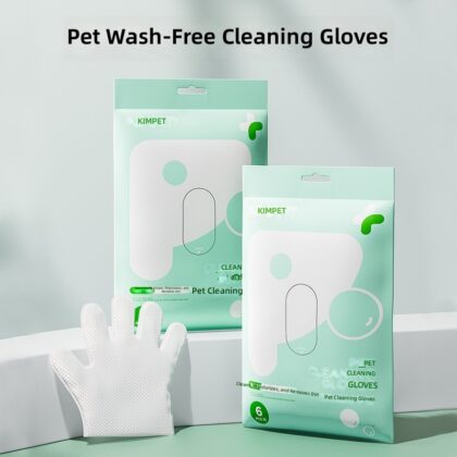 Pet wash-free gloves dry cleaning deodorant cleaning dog cat wipes cat gloves clean cross-border wholesale