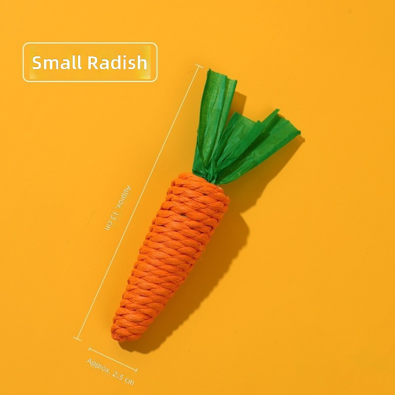 Cat Toys, Cute Carrots, Self-Pleasure and Boredom Relief Cat Toys, Teeth Grinding and Claw Grinding with Bells, Cat Teasing Sticks, Cross-Border Wholesale - Image 8