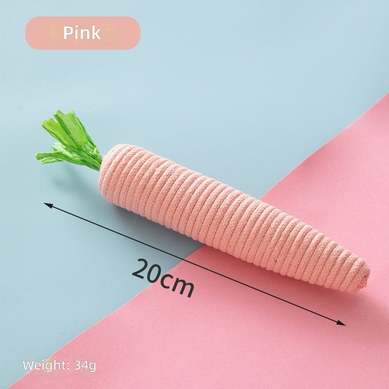 Cat Toy Self-Entertainment Boredom-Relief Gadget Teasing Cat Stick Mint Teething Stick Cotton Rope Ball Kitten Toy Essential Supplies - Image 11