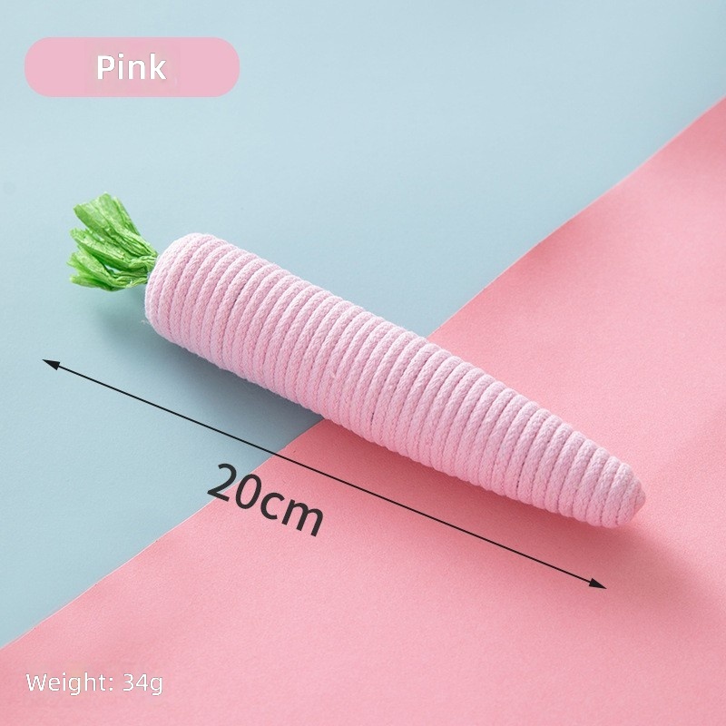 Cat Toy Self-Entertainment Boredom-Relief Gadget Teasing Cat Stick Mint Teething Stick Cotton Rope Ball Kitten Toy Essential Supplies - Image 15