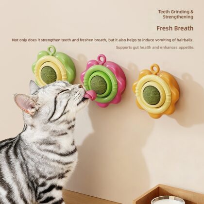 Catnip Ball Cat Toy Cat Grass Ball Licking Ball Kitten Self-Entertainment Relieve Boredom Cat Toy Cat Toy Wholesale