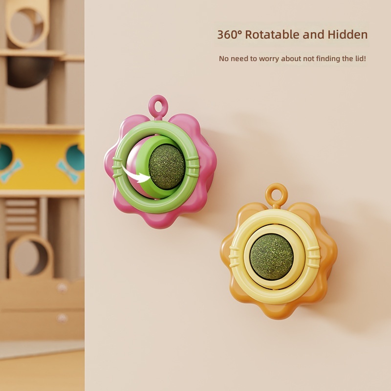 Catnip Ball Cat Toy Cat Grass Ball Licking Ball Kitten Self-Entertainment Relieve Boredom Cat Toy Cat Toy Wholesale - Image 2