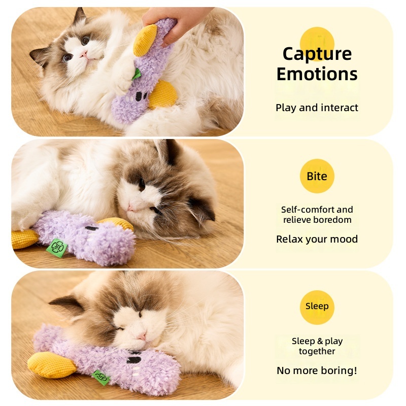 New creative pet plush toy symbol series from hi to relieve boredom resistant grinding teeth dog toys cross-border wholesale - Image 4