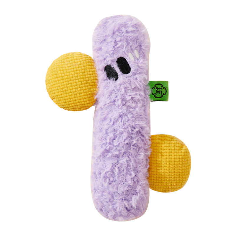 New creative pet plush toy symbol series from hi to relieve boredom resistant grinding teeth dog toys cross-border wholesale - Image 5