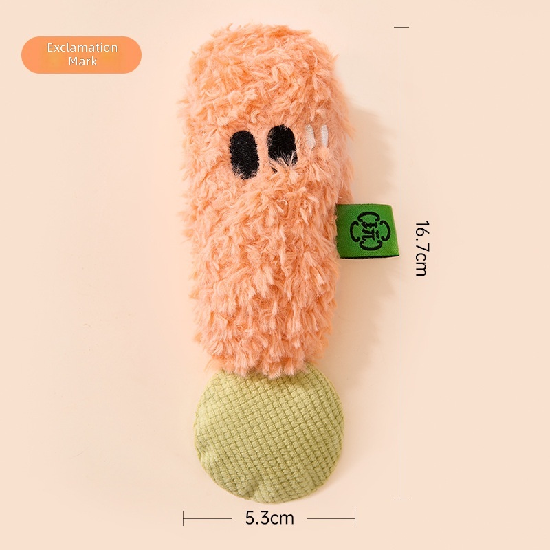 New creative pet plush toy symbol series from hi to relieve boredom resistant grinding teeth dog toys cross-border wholesale - Image 6