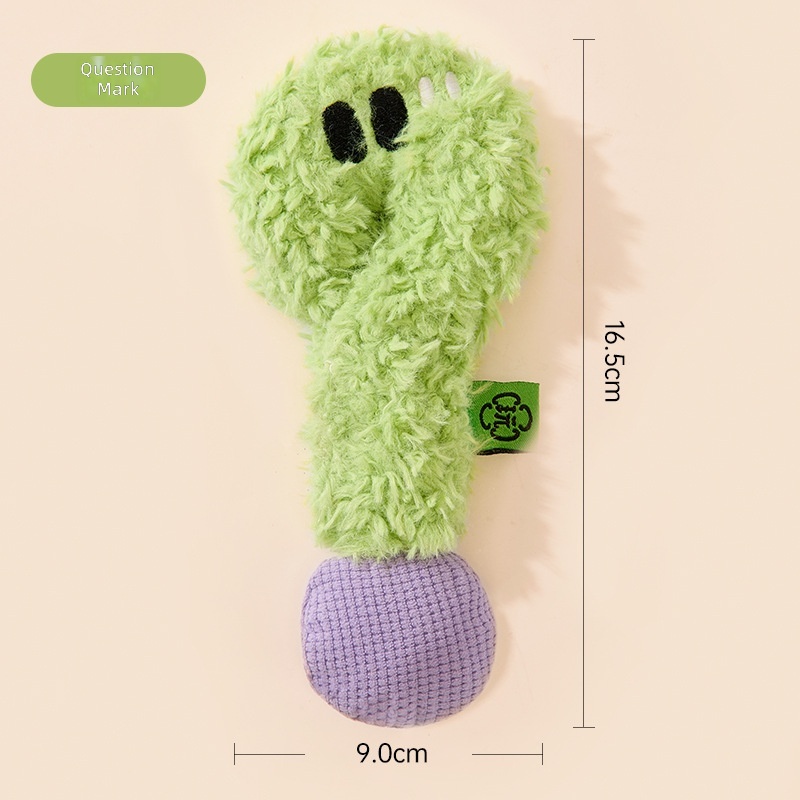 New creative pet plush toy symbol series from hi to relieve boredom resistant grinding teeth dog toys cross-border wholesale - Image 8