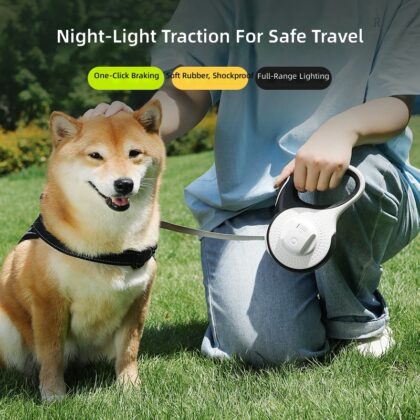 New automatic retractable retractor dog leash 8M dog chain portable dog chest strap pet supplies