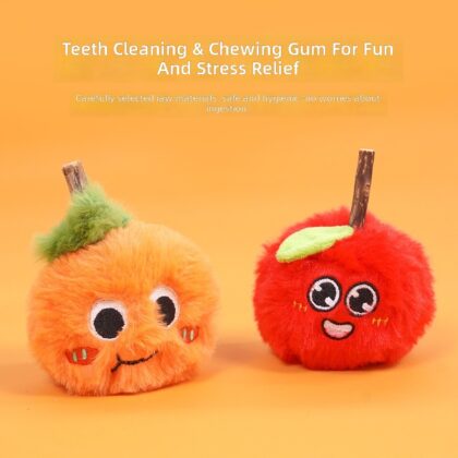 Cat Plush Toys Self-hi to relieve boredom Fruit Wood Geng Doll Cat Toys Cross-border Wholesale in stock Polygonum