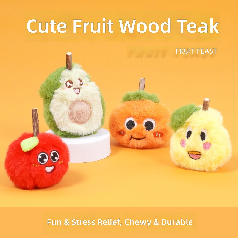 Cat Plush Toys Self-hi to relieve boredom Fruit Wood Geng Doll Cat Toys Cross-border Wholesale in stock Polygonum - Image 4