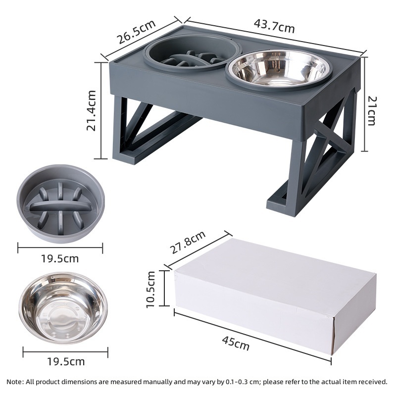Factory direct sales Amazon cross-border dog basin stainless steel elevated bowl cat Dog Bowl feeder pet supplies wholesale - Image 6
