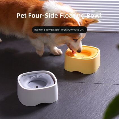 Pet Water Drinker Dog Cat Water Feeding Bowl Drinking Bowl Floating Water Bowl Drinking Bowl Cat Bowl Dog Bowl Does Not Wet Mouth Cross Border