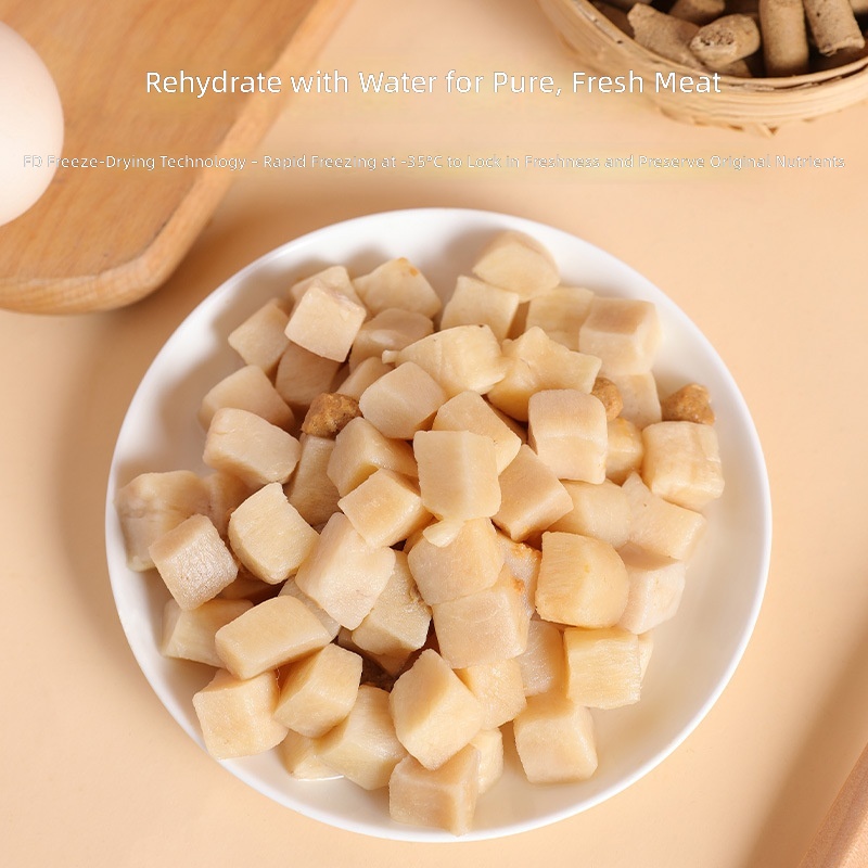 Pet Freeze-dried Snack Bucket Dried Fish and Chicken Granules Freeze-dried Dog Snack Food Mix Food Training Reward Snack Cat Food - Image 2