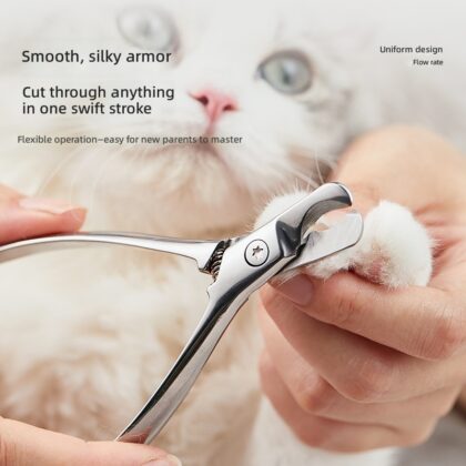 Cute Cat Accessories High Quality Stainless Steel Nail Clipper for Dog Grooming
