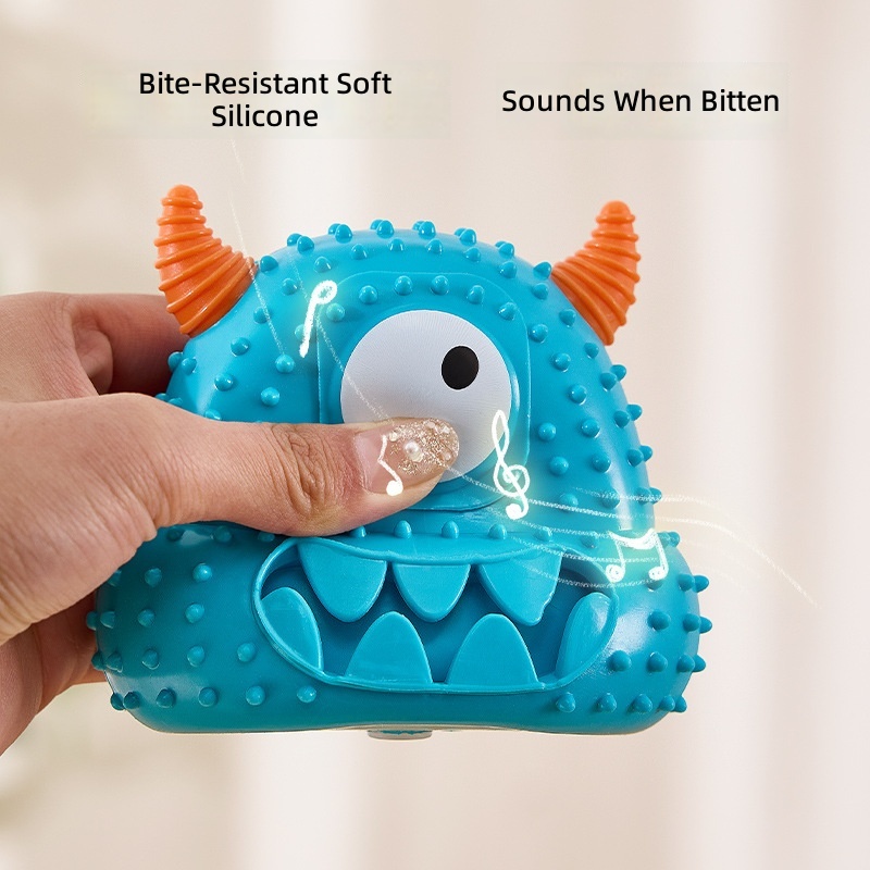 New pet toys small monster series sound dog toys bite-resistant easy to clean cross-border explosions wholesale - Image 2