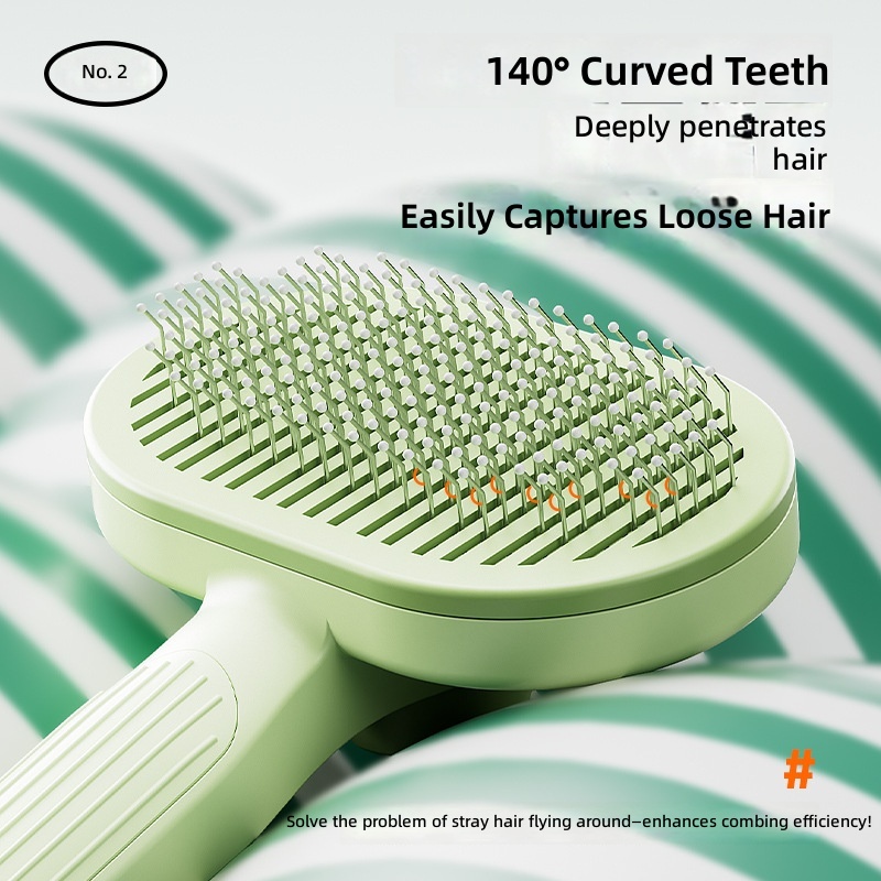 Cat Comb to Floating Hair Needle Comb Hair Brush Cat Long Hair Cat Special Dog Hair Cleaner Roll Cat Artifact Pet Supplies - Image 2