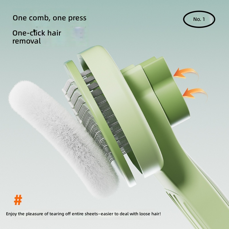 Cat Comb to Floating Hair Needle Comb Hair Brush Cat Long Hair Cat Special Dog Hair Cleaner Roll Cat Artifact Pet Supplies - Image 3