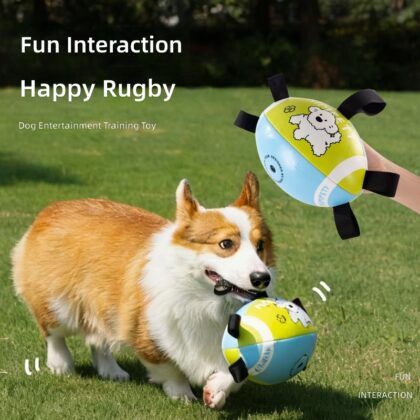 Outdoor Dog Toy Rugby Border Collie Self-Pleasure Outdoor Toy Training Special Dog Football Cross-Border Wholesale Spot