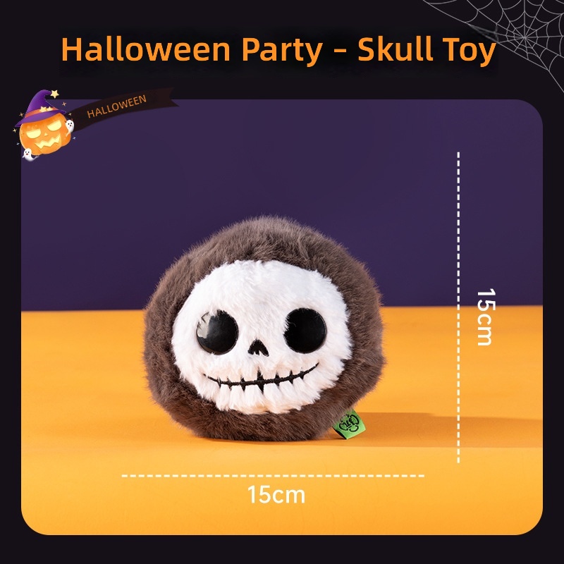 Cross-Border Amazon Dog Sounding Toy Halloween Plush Doll Self-Pleasure and Boredom Relief Artifact Bite-Resistant Teething Toy - Image 9