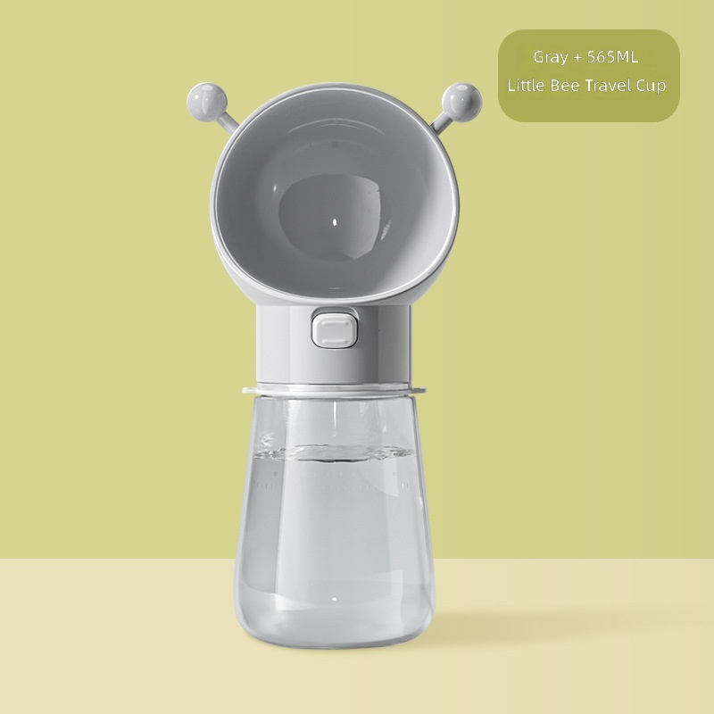 Dogs and Cats Go Out Water Cup Portable Accompaniment Cup Dog Walking Water Bottle Drinking Water Feeding Water Drinking Device Pet Supplies - Image 6