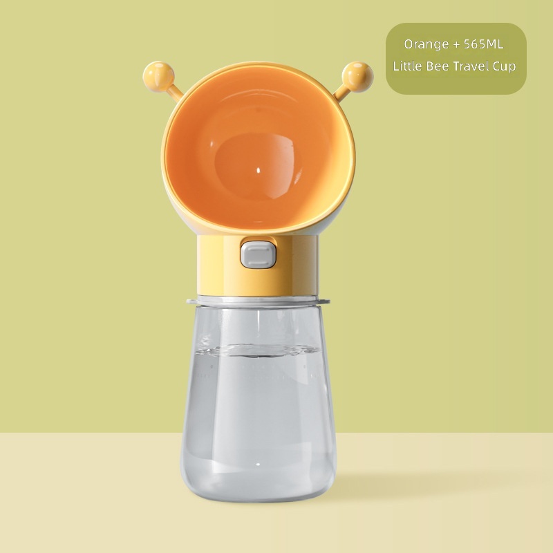 Dogs and Cats Go Out Water Cup Portable Accompaniment Cup Dog Walking Water Bottle Drinking Water Feeding Water Drinking Device Pet Supplies - Image 7