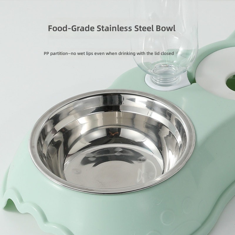 Pet supplies automatic feeding water feeder cat drinking water device automatic water renewal floating bowl cat bowl dog bowl wholesale - Image 4