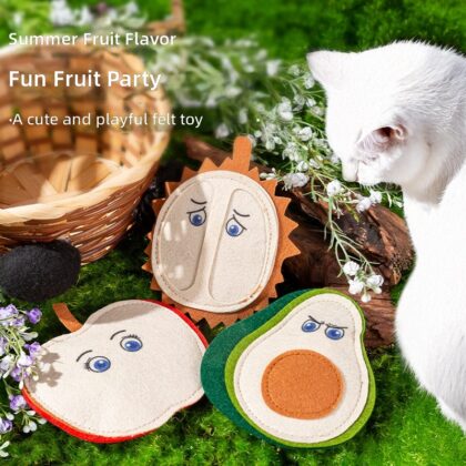 The New Felt Cat Toy Conta Insect Galls, a Self-Pleasure and Boredom Relief Artifact, a Small Bell That Makes Sounds, a Teething and Chewing Toy