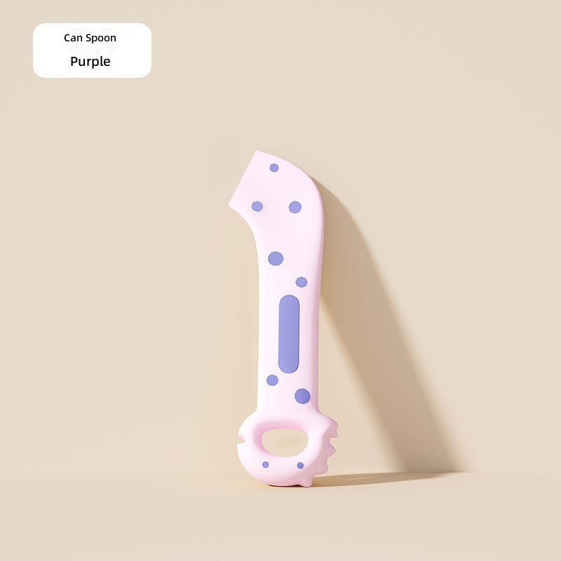 New pet cat can spoon cat multifunctional can opener pet wet food feeding spoon open lid cat spoon suit - Image 6