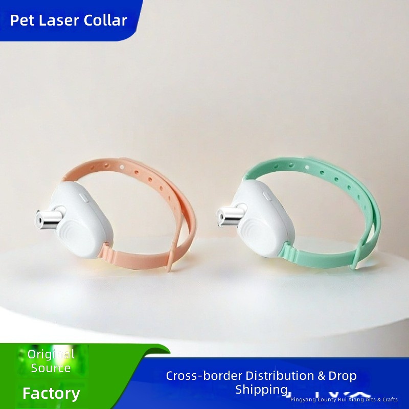 Cross-border New Product TikTok Explosions Cat Laser Collar Pet Toy Cat Self-relief Laser Cat Teaser - Image 2