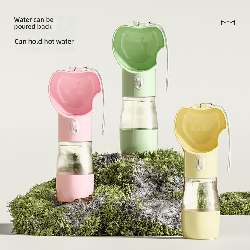 Dog Out Water Cup Portable Pet Outdoor Water Drinker Water Feeder Dog Walking Water Bottle Dog Drinking Water Artifact