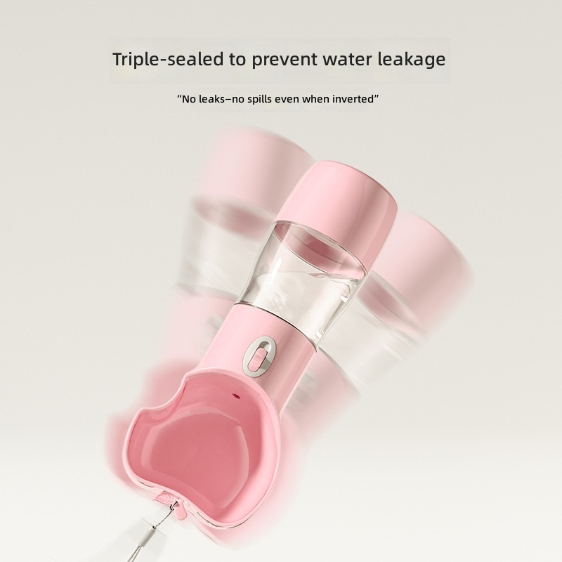Dog Out Water Cup Portable Pet Outdoor Water Drinker Water Feeder Dog Walking Water Bottle Dog Drinking Water Artifact - Image 2