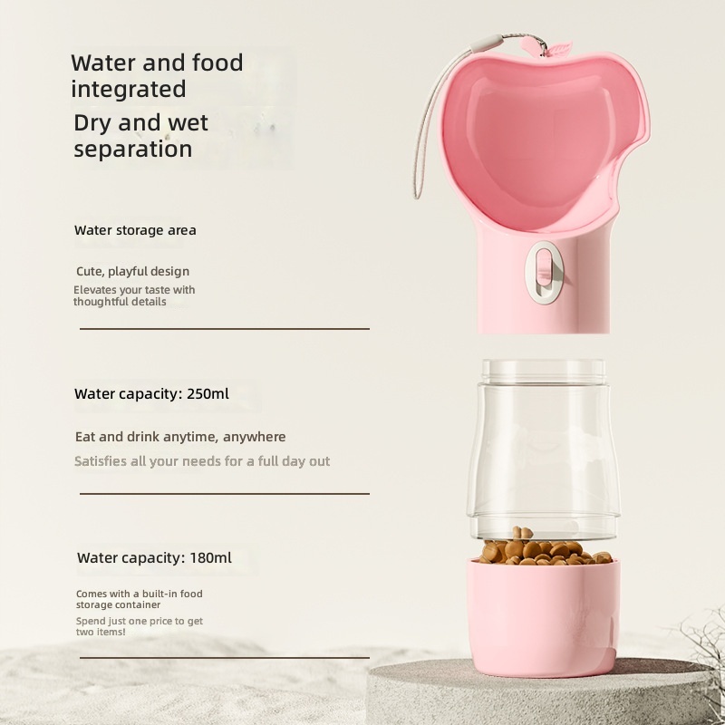 Dog Out Water Cup Portable Pet Outdoor Water Drinker Water Feeder Dog Walking Water Bottle Dog Drinking Water Artifact - Image 4