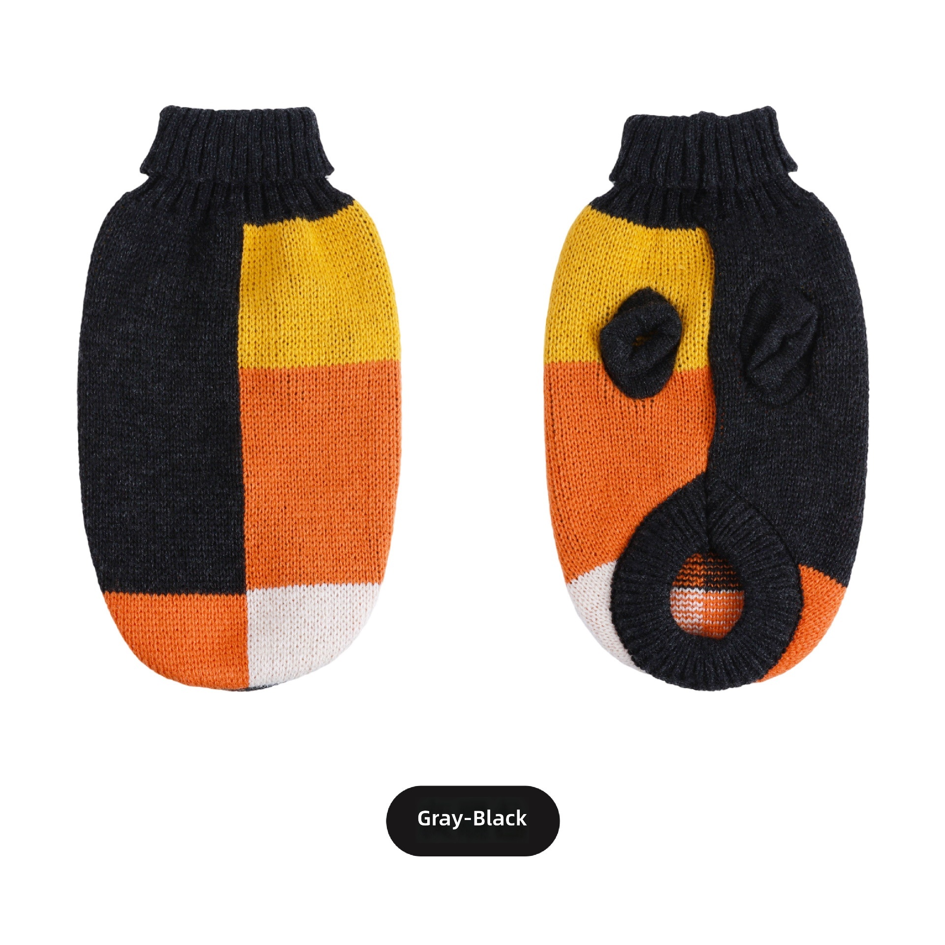 High-End Pet Clothes, Autumn and Winter New Knitted Dog Clothes, Pet Sweaters, Casual Warm Cardigans, Pet Clothing - Image 3