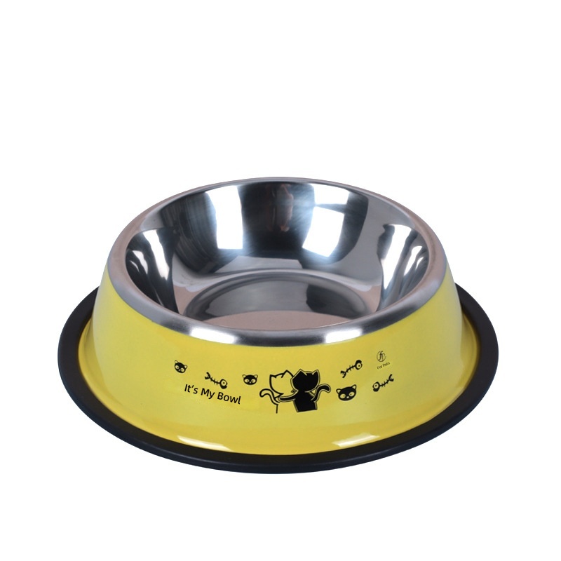 Dropshipping Pet Supplies Stainless Steel Dog Bowl Cat Bowl Non-Slip Large Dog Food Bowl Dog Bowl Stainless Steel Pet Bowl - Image 10