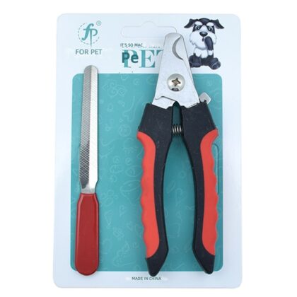 FP Stainless Steel Dog Nail Clippers Set Petlinks Foxy Frenzy