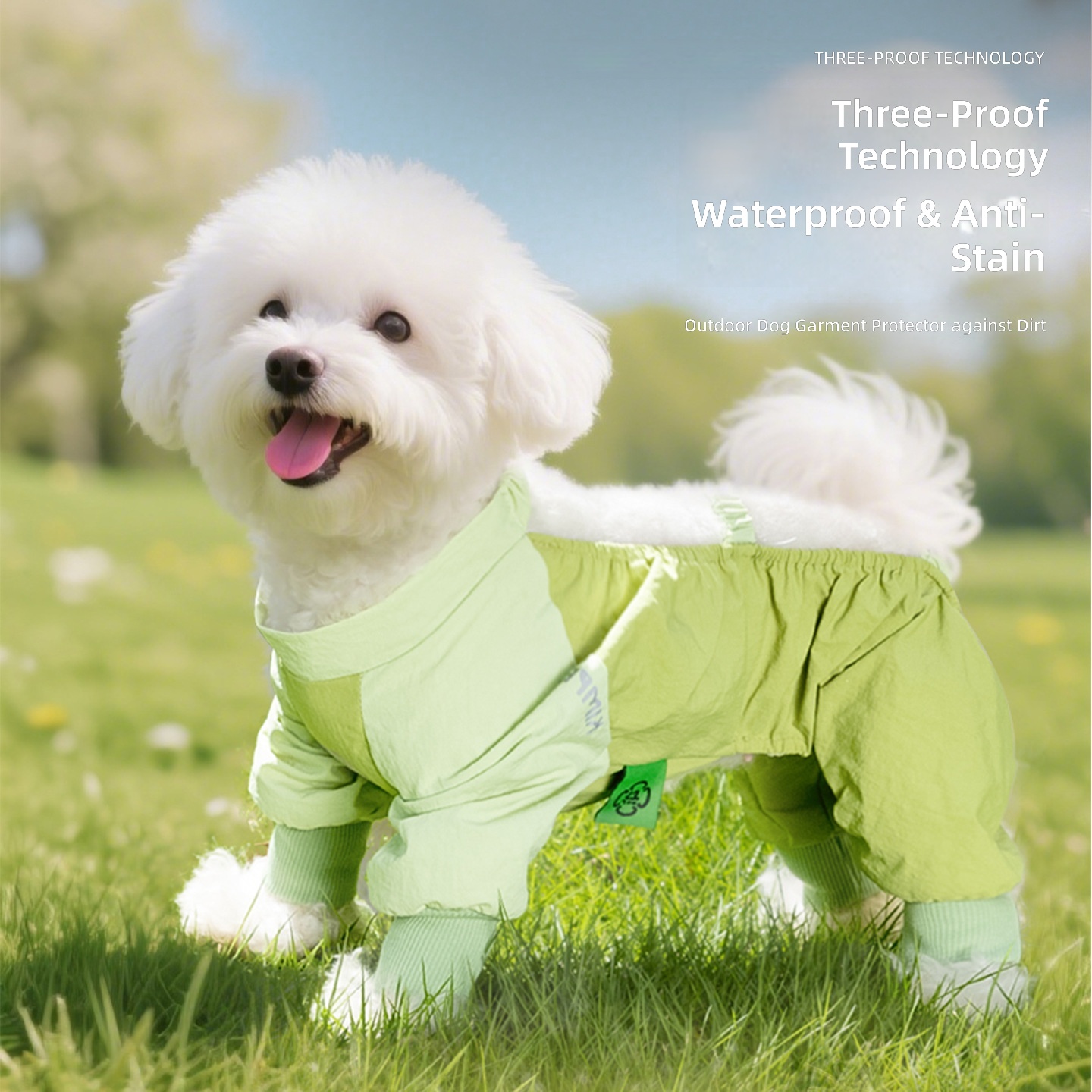 Dog Dust-Proof Clothing, High-Elastic Dog Clothing, Outdoor Travel, Anti-Fouling, Insect-Proof, Anti-Shedding, Cross-Border Wholesale