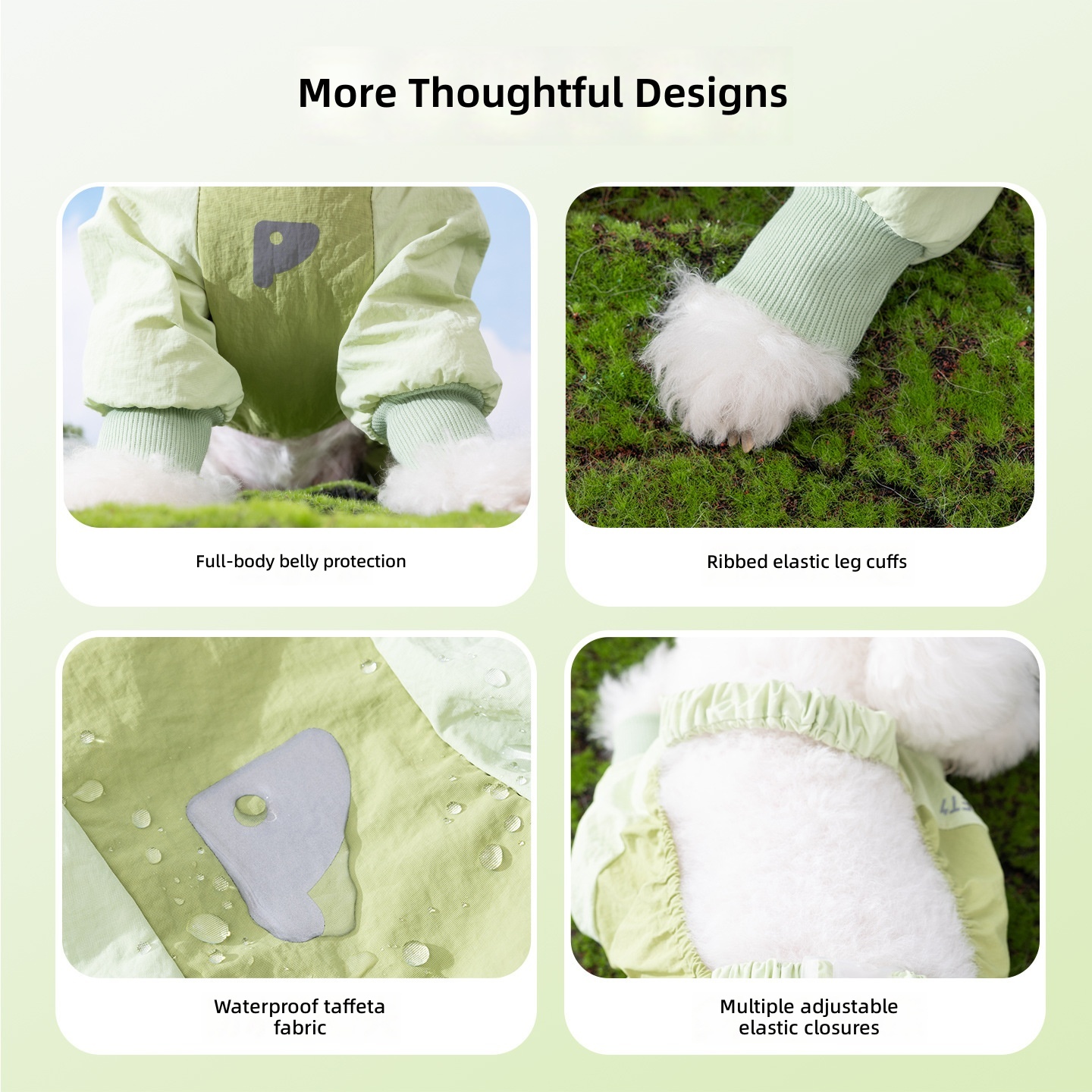 Dog Dust-Proof Clothing, High-Elastic Dog Clothing, Outdoor Travel, Anti-Fouling, Insect-Proof, Anti-Shedding, Cross-Border Wholesale - Image 3