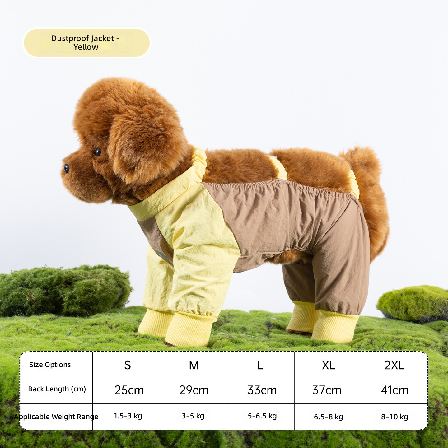 Dog Dust-Proof Clothing, High-Elastic Dog Clothing, Outdoor Travel, Anti-Fouling, Insect-Proof, Anti-Shedding, Cross-Border Wholesale - Image 6