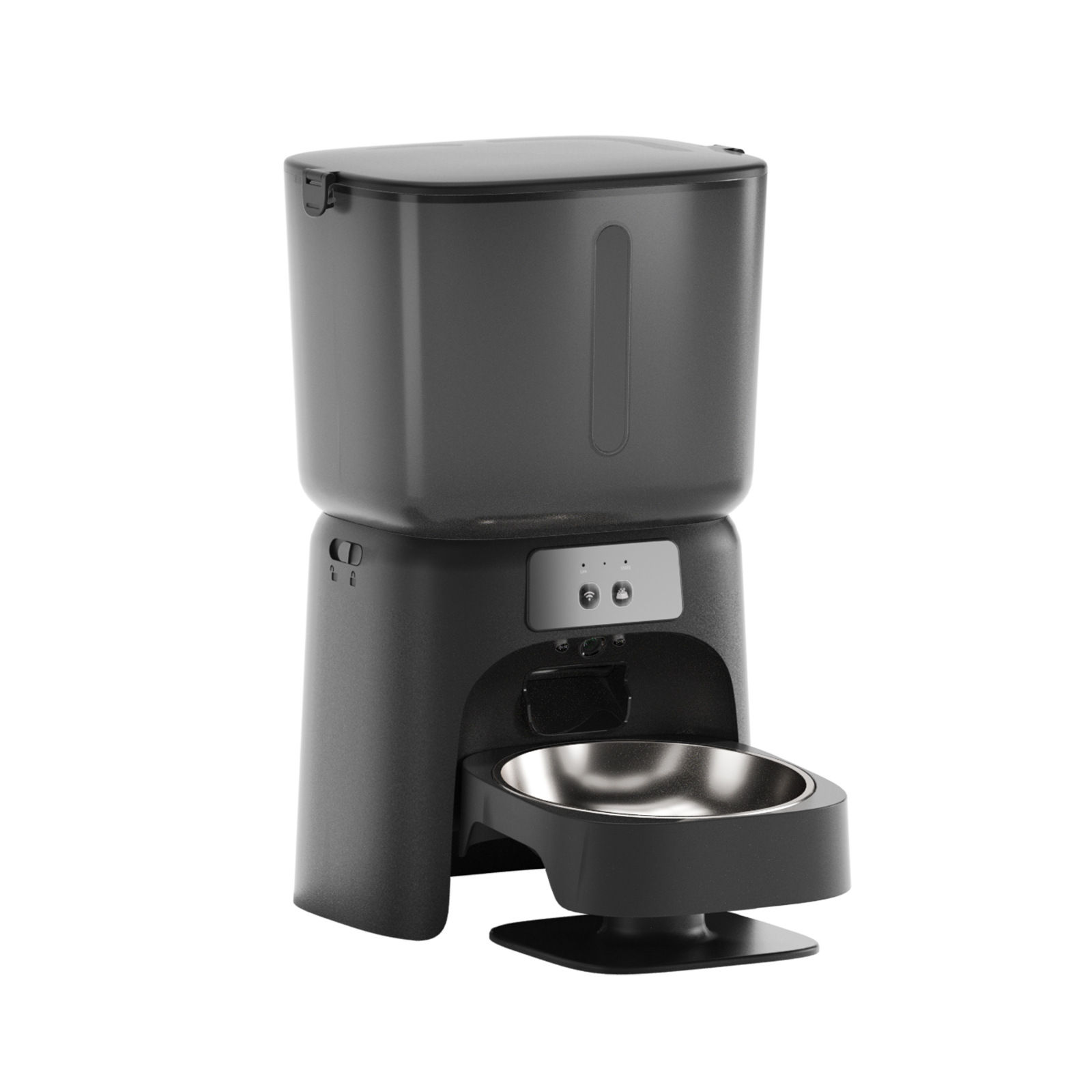 Cross-border 6L Double Bowl Cat Feeder Camera Voice WIFIAPP Long Endurance Pet Smart Feeder - Image 7